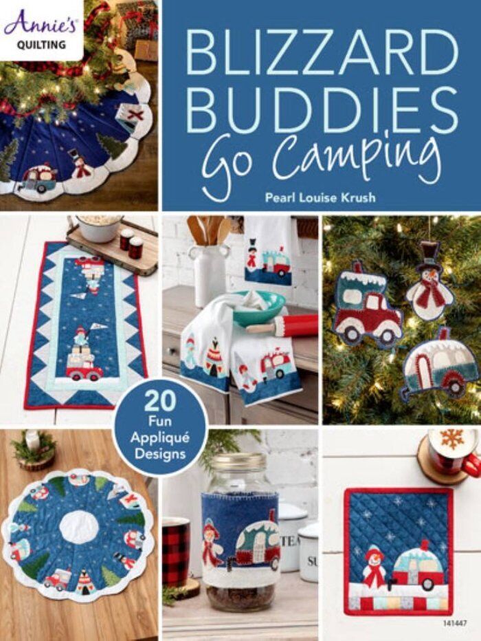 ANNIES QUILTING BLIZARD BUDDIES GO CAMPING 20 FUN APPLIQUE DESIGNS