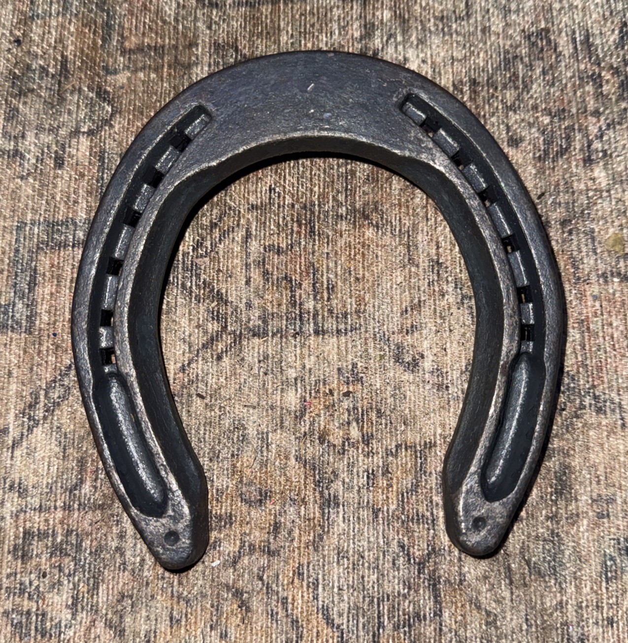 1x New Steel Horseshoes Size 2 – Durable Heavy Duty Farrier Horseshoe