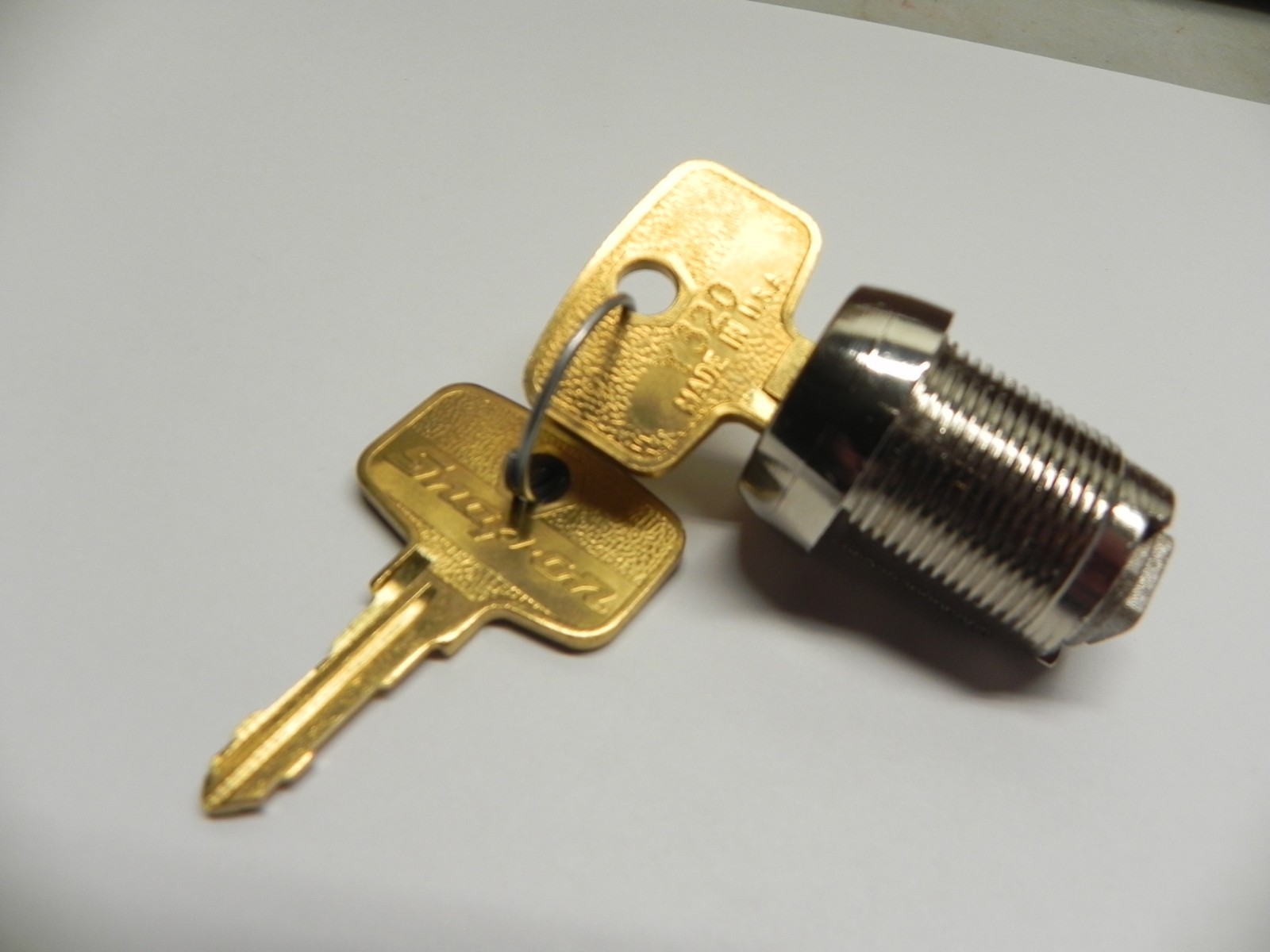 Snap-On Tool Box Cylinder Lock w/ 2 Keys (Y-9 Series/Code)