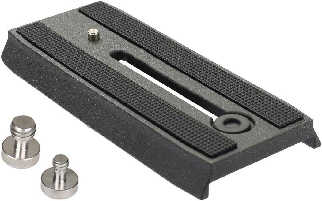 Universal Sliding Quick Release Plate Replacement Camera Mount with 1/4 Inch and