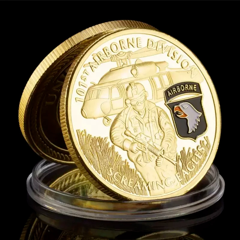 Army 101st Airborne Division Challenge Coin Collectable Military 1-pc