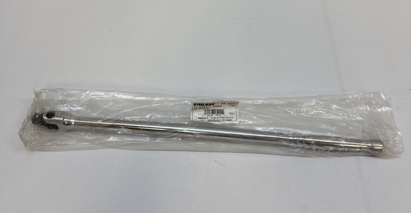 STEELMAN 1/2-Inch Drive 17-Inch Long Breaker Bar, 95442