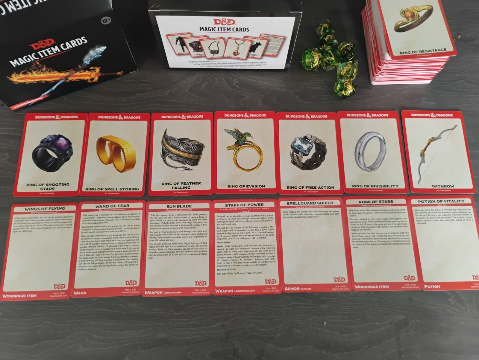 Dungeons & Dragons Magic Item Cards 294 D&D 5E Sealed DM Essential