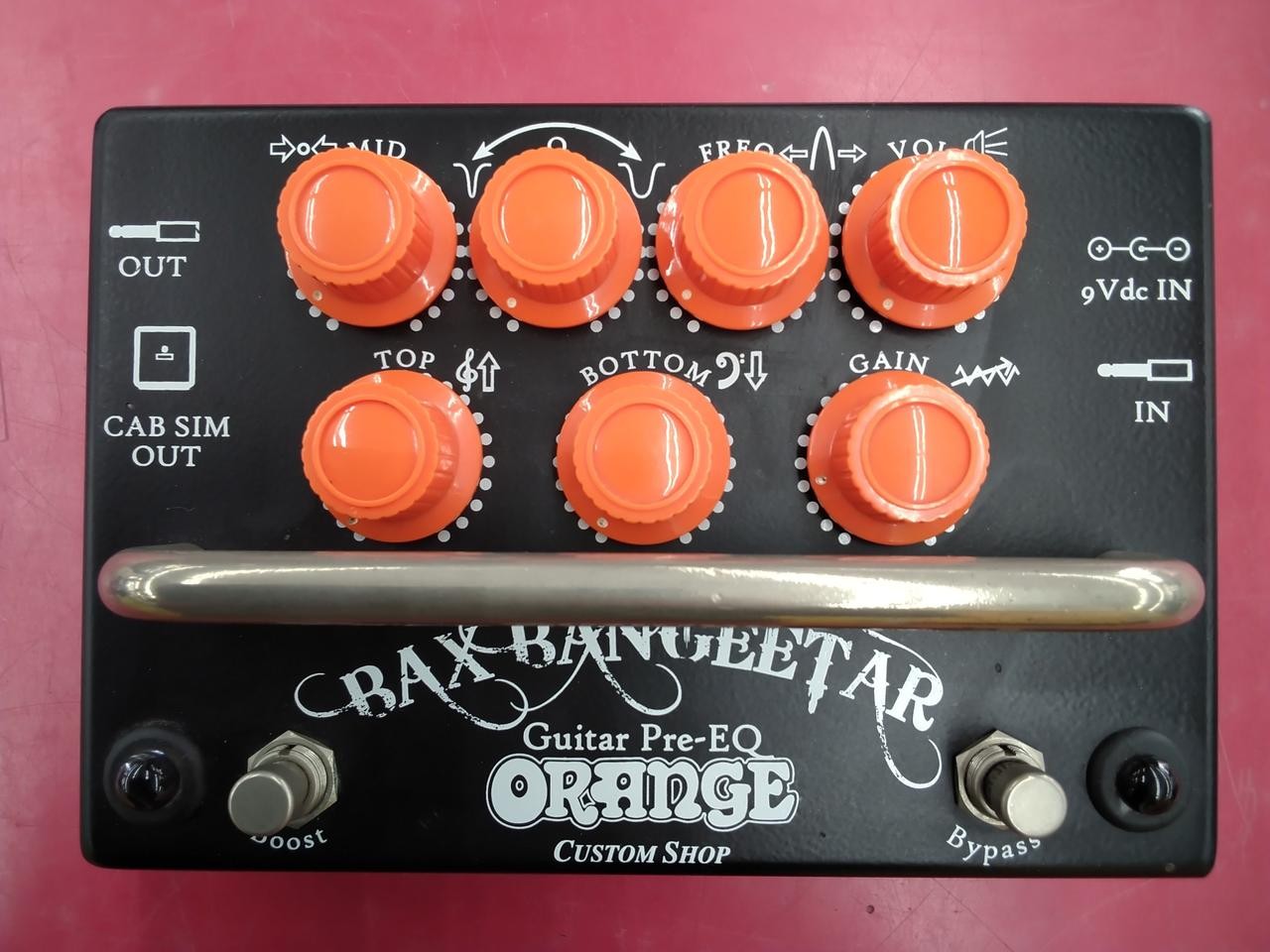 Orange Bax Bangeetaar Guitar Pre-EQ Pre/Overdrive Used