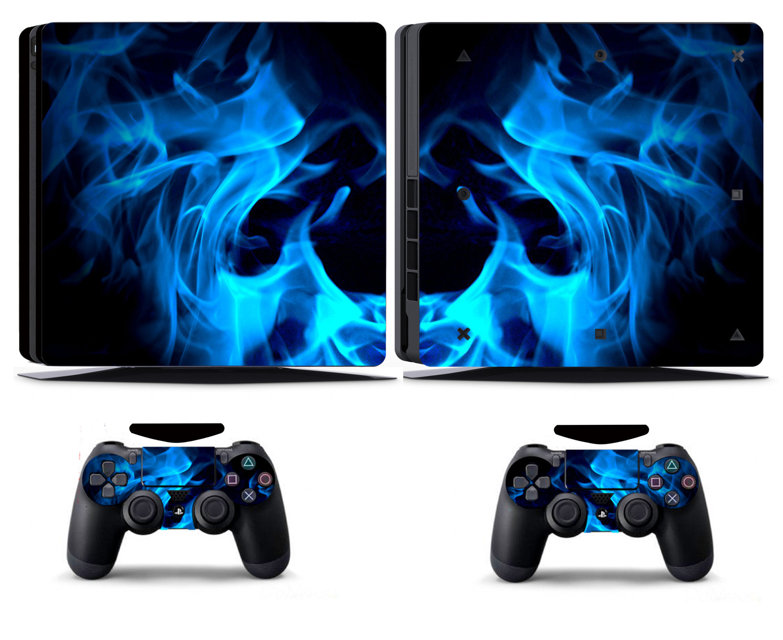 Fire 261 Vinly Skin Sticker Cover for Sony PS4 Slim PlayStation 4 SLIM
