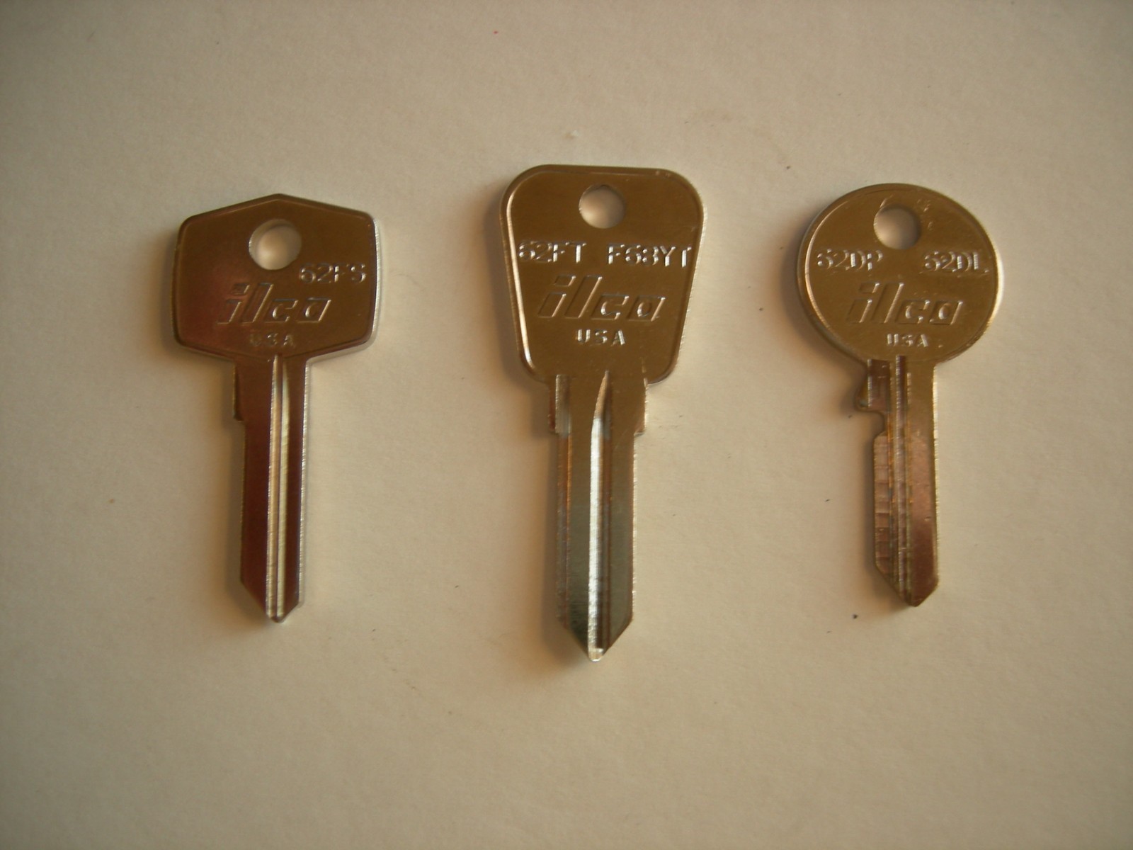 JAGUAR 420G XK120 XK150 SALOON XJ6 KEY BLANKS BLANK 62FS 62FT 62DP 62DL BLANK