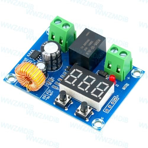 2 Pcs Low Voltage Cutoff Disconnect 12-36V Low Voltage Digital Protector for
