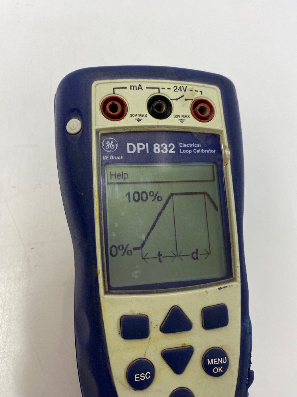 GE DRUCK DPI 832 Electrical Loop Calibrator