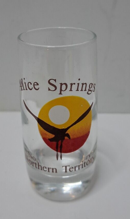Alice Springs Shot Glass Australia's Northern Territory  Shooter