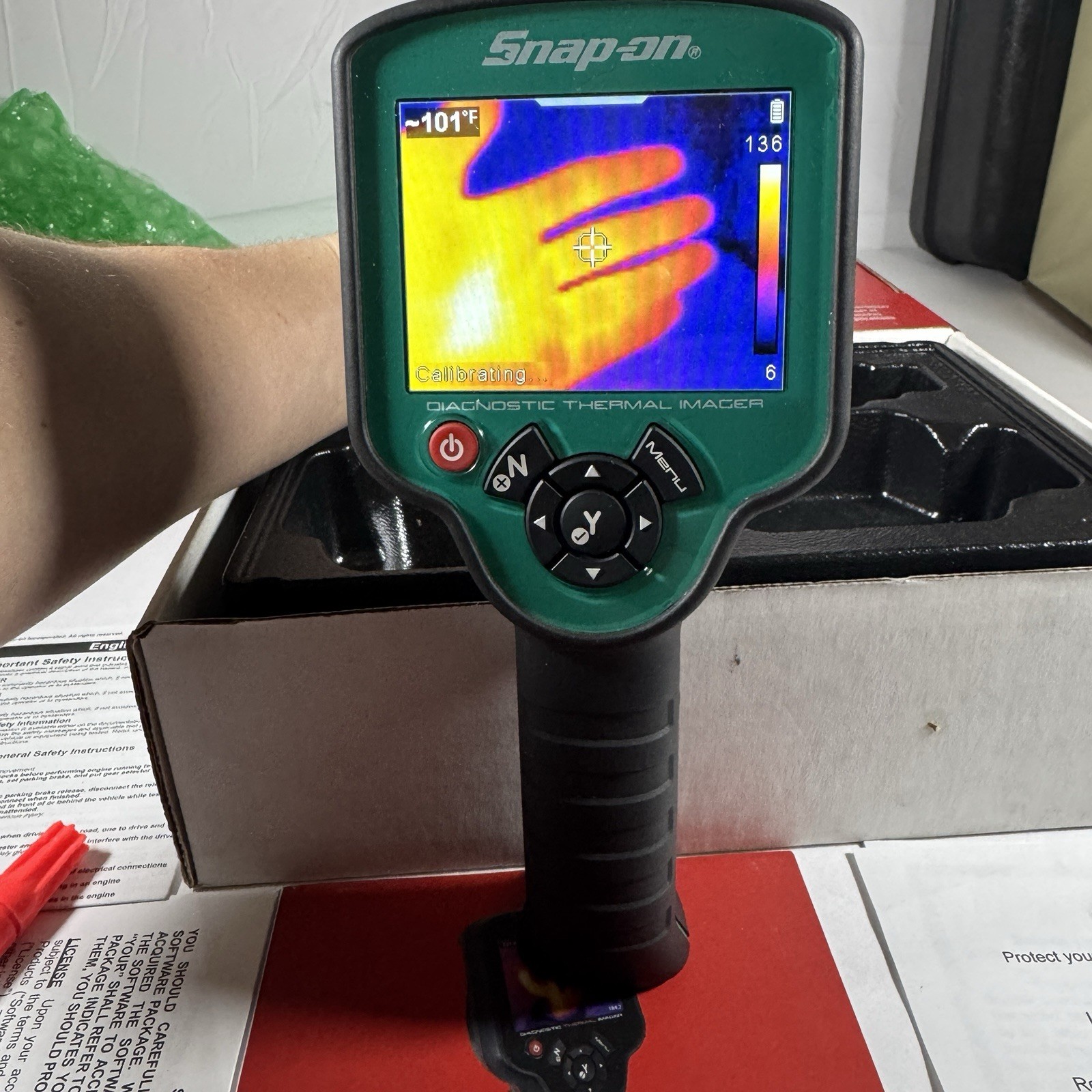 Snap On Diagnostic Thermal Imager EETH300 With Original Box + Manuals