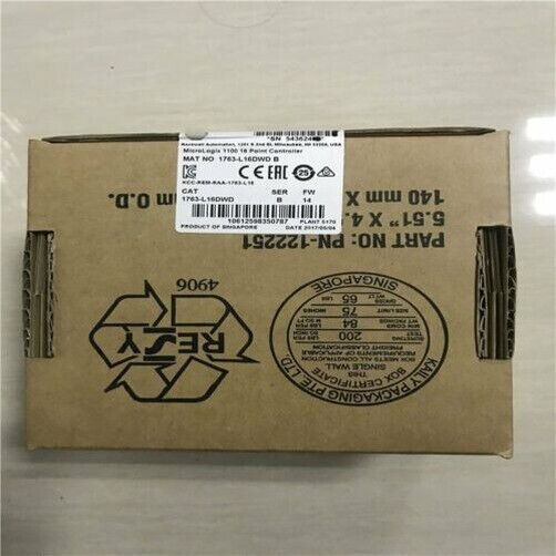 New Sealed AB1763-L16DWD SER B MicroLogix 1100 16 Point Controller