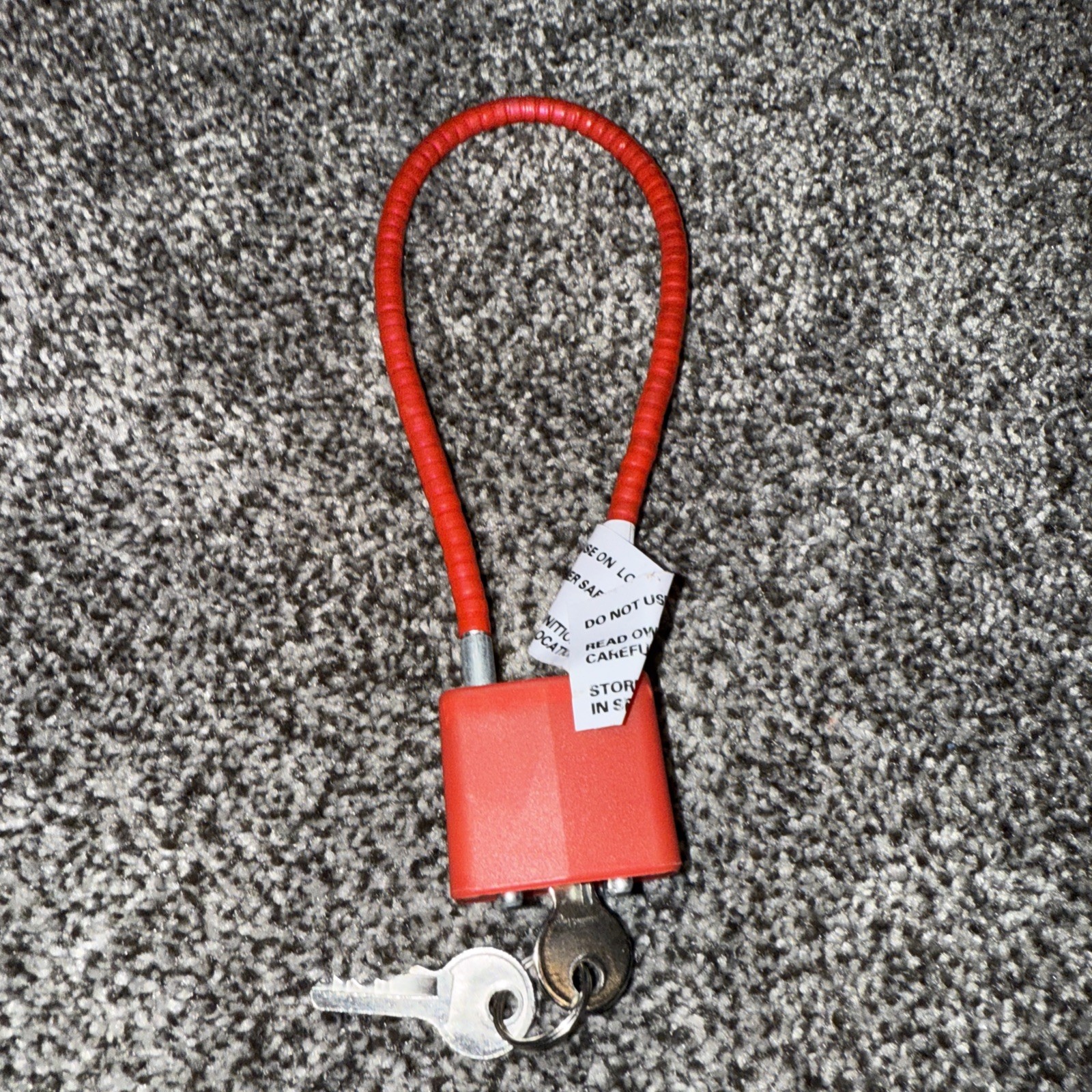 DAC Gun Lock with 2 Keys no. CL-012014  New- Out Of Plastic