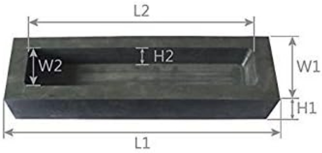 Versatile Graphite Crucible 500g - Perfect for Melting & Casting Precious Metals