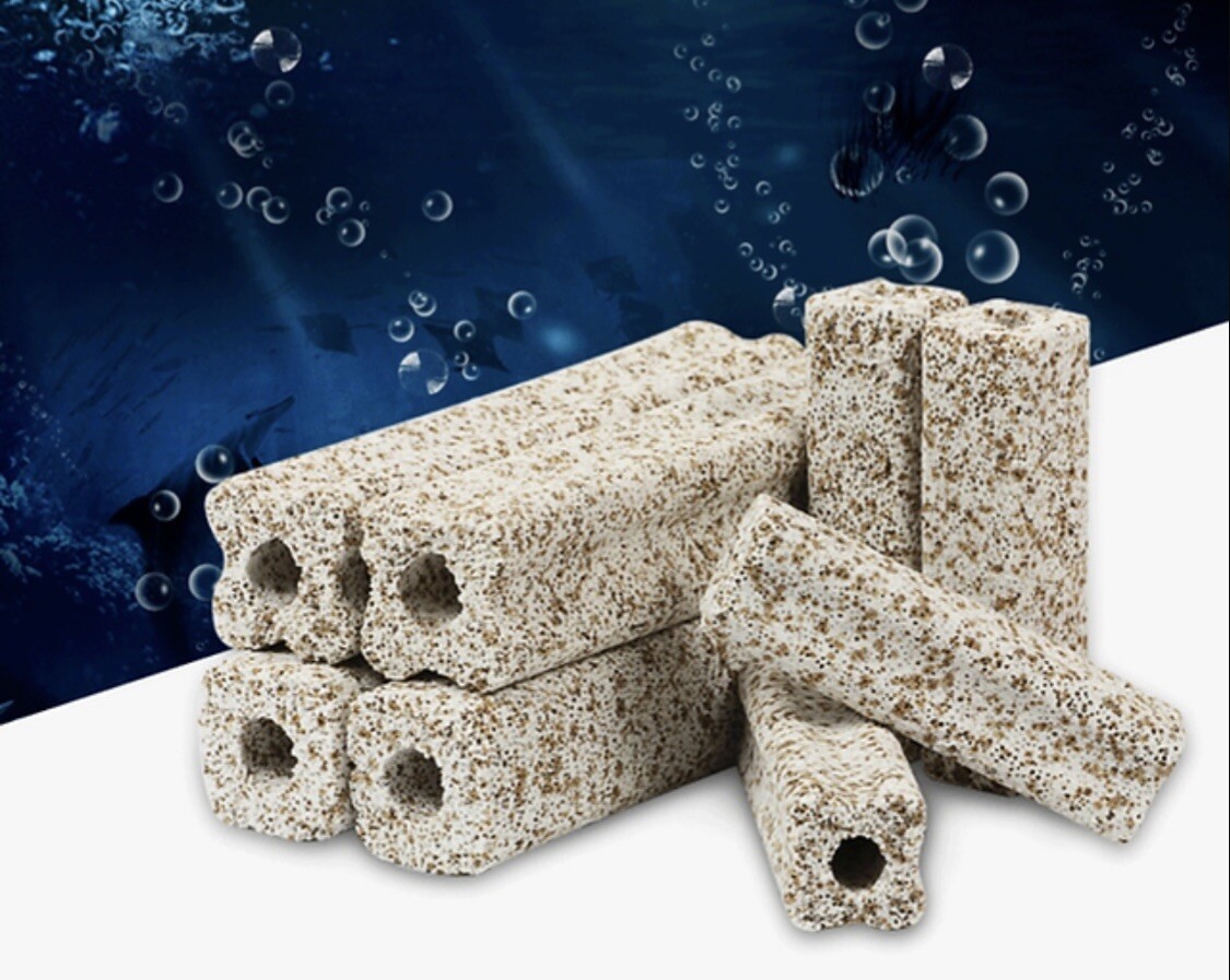 Nano Filter Media Tube Bacteria House 100 pcs