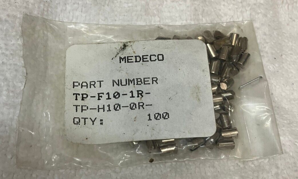 Medeco Pin Kit Pinkit refills TP-F10-1R   TP-H10-0R QTY100