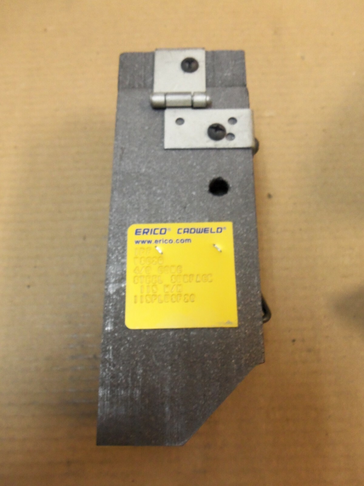 New Erico Cadweld VSC2Q Weld Mold 4/0 AWG Conc to Stl Surf #115 115PLUSF20 AK
