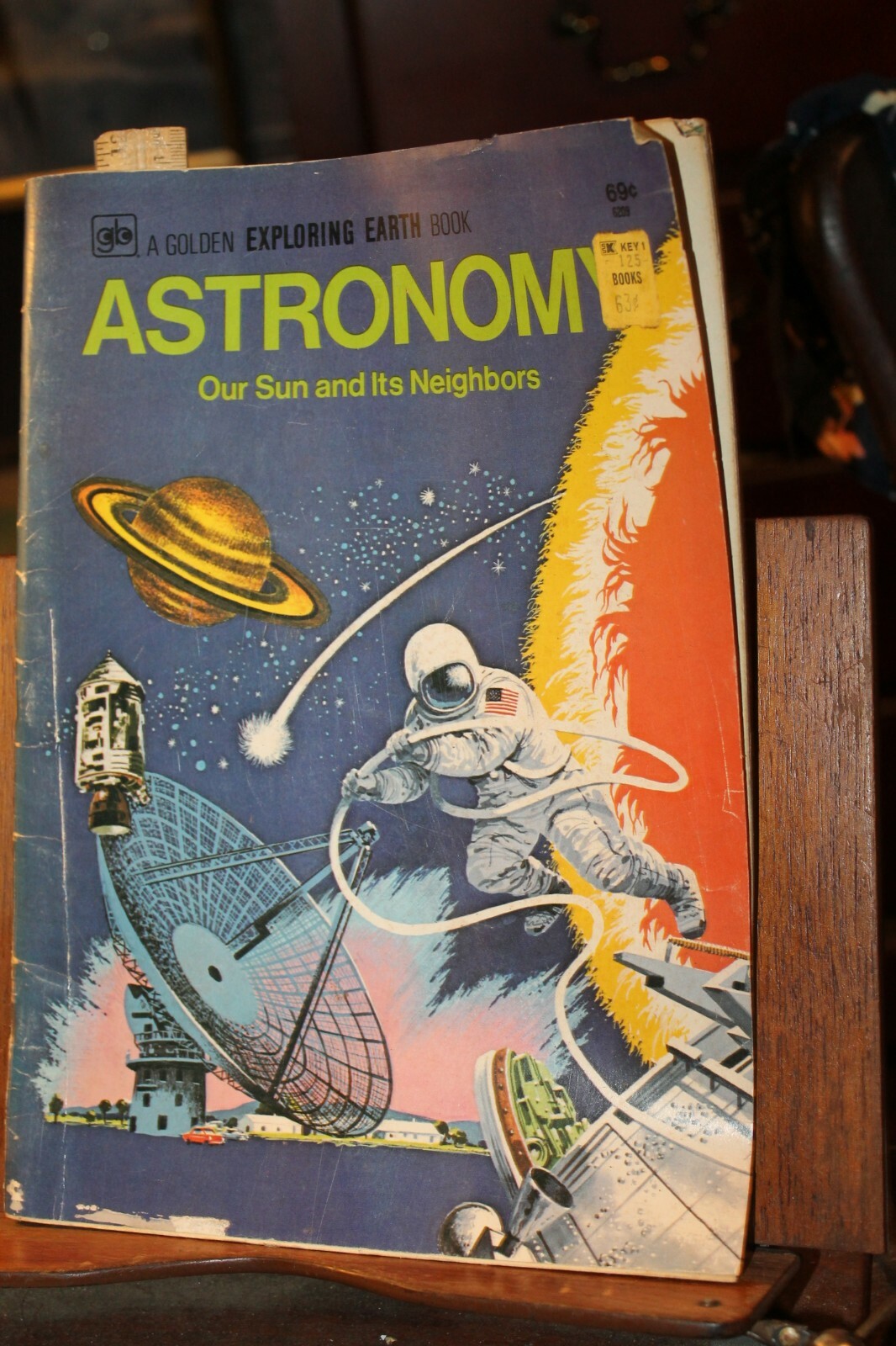 1974 Golden Book Astronomy Our Sun and its Neighbors