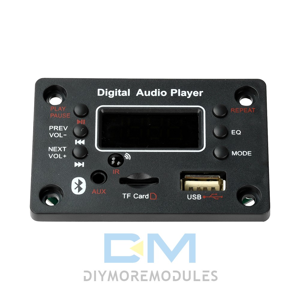 Audio Amplifier Board 2*25W 2CH Bluetooth 5.0 MP3 Decoder Board with Amplifier