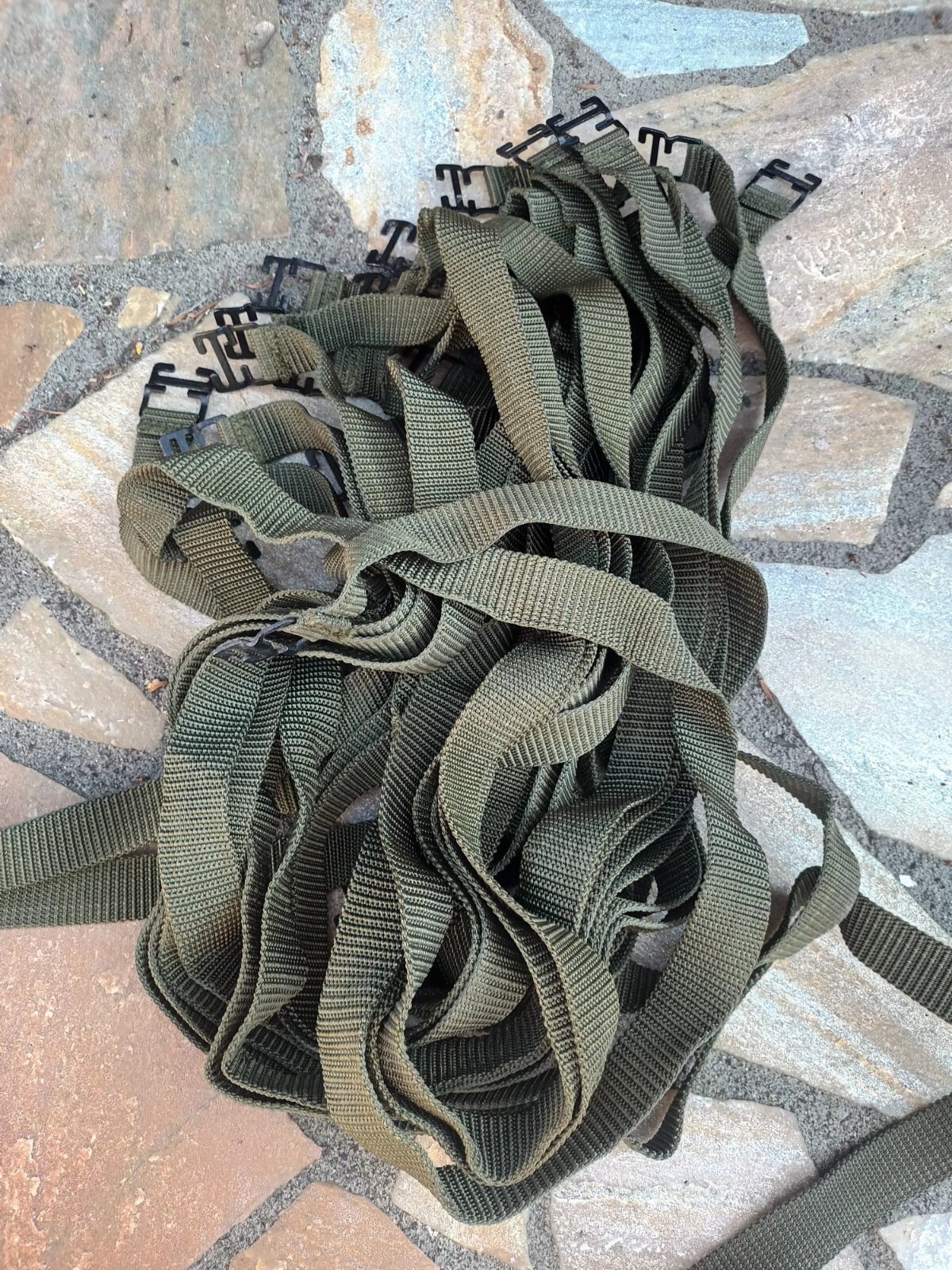 G3 Rifle Sling green Greek army New Old Stock -US import fee paid by seller-