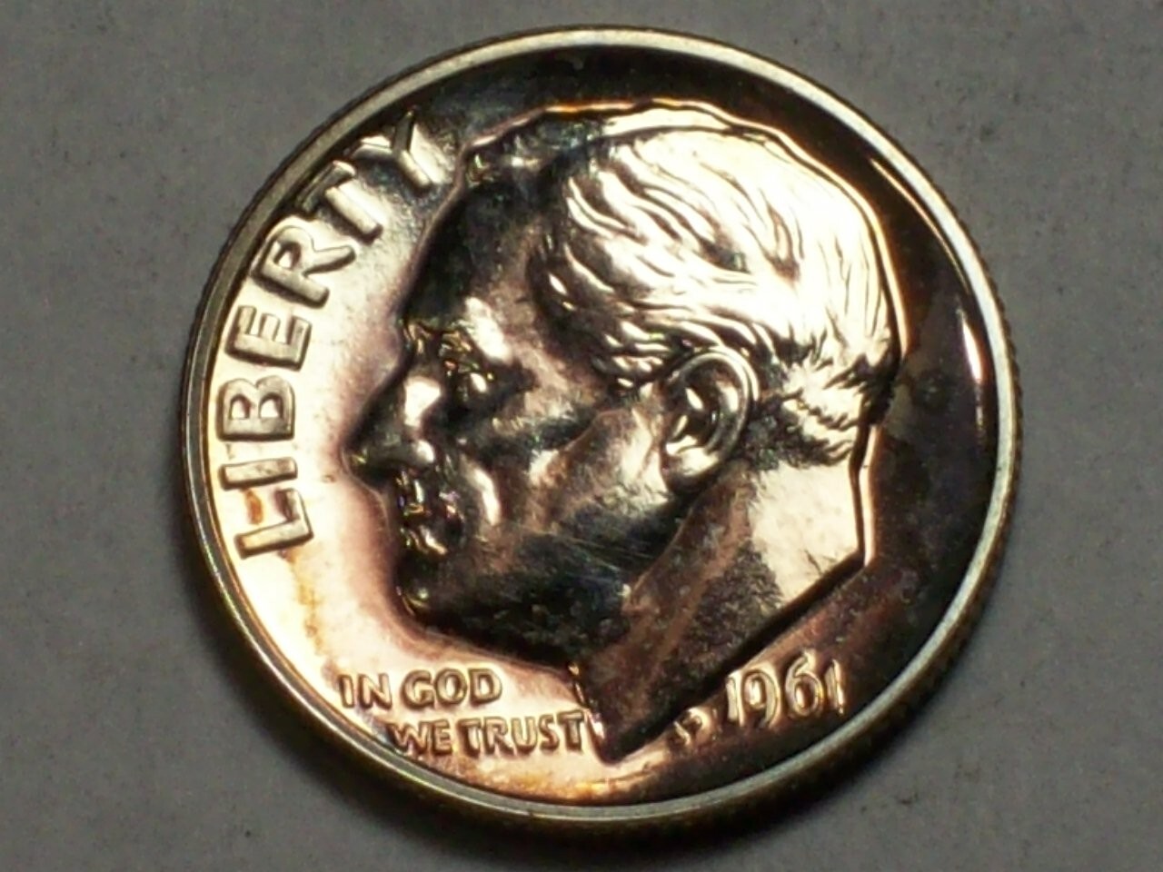 1961 Roosevelt Dime   PROOF      SN3276