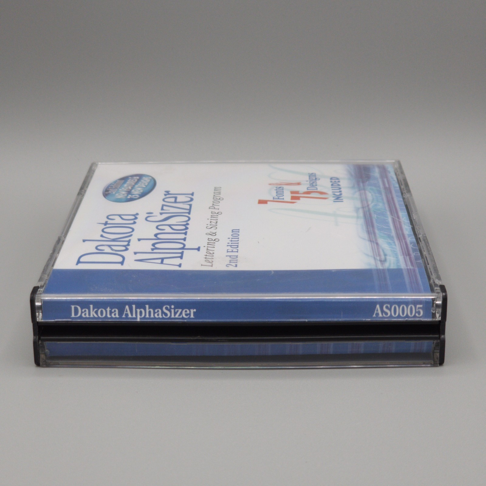 Dakota AlphaSizer 2nd Edition 2001 Embroidery Lettering Sizing Software CD Full