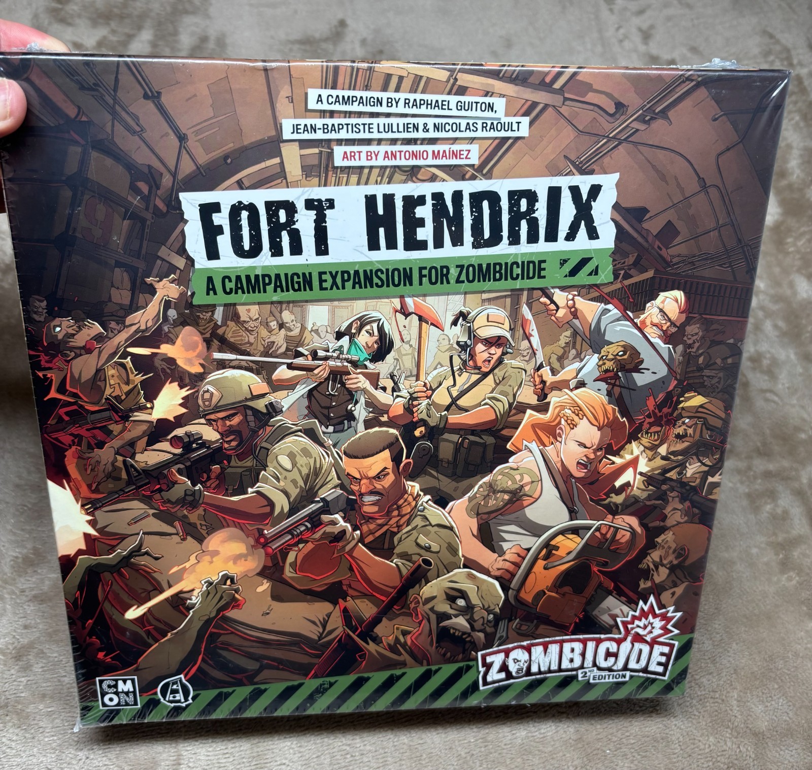 CMON Zombicide 2nd Edition Fort Hendrix Campaign Expansion New Sealed