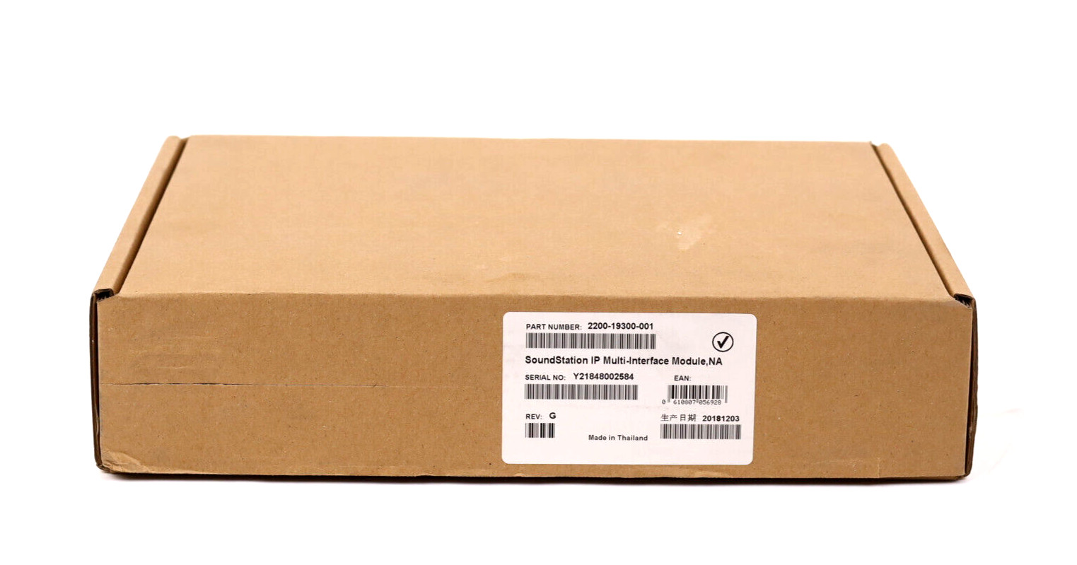 Polycom 2200-19300-001 SoundStation IP 7000 Multi-Interface Module o537