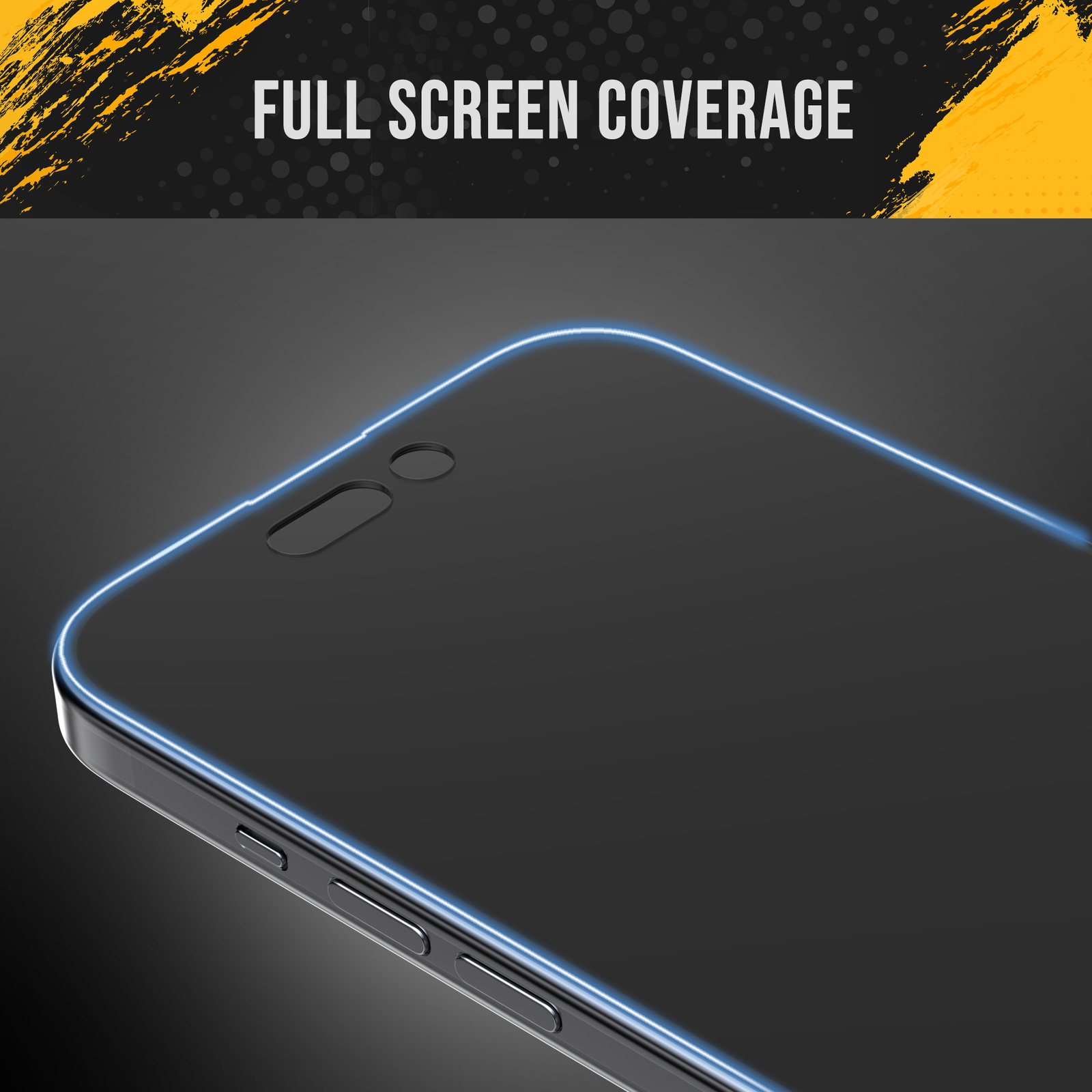 iPhone 15 Pro Screen Protector Blue Light Blocking, Tempered Glass Screen Guard