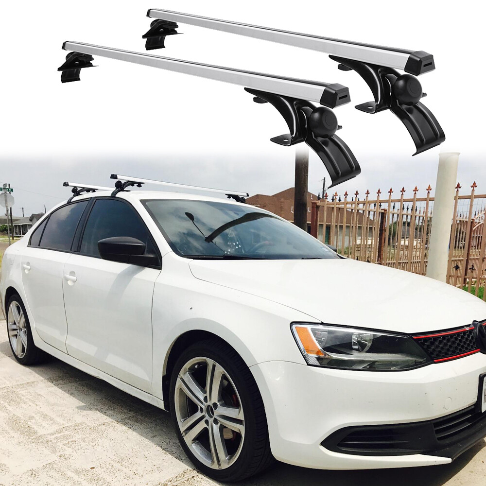 Car Top Roof Rack Cross Bar Luggage Carrier for VW VOLKSWAGEN Rabbit Jetta Golf