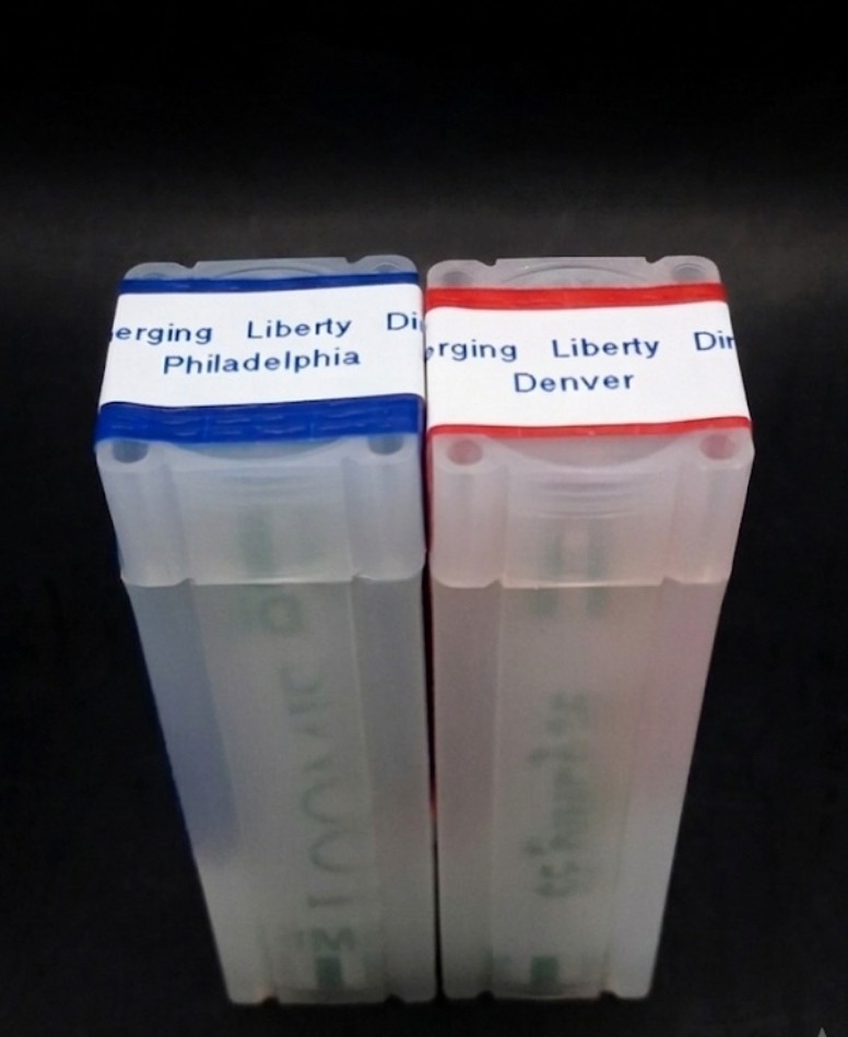 2026 P + D SemiQ Emerging Liberty Dime 2x $5 Roll 100 Coins - IN HAND