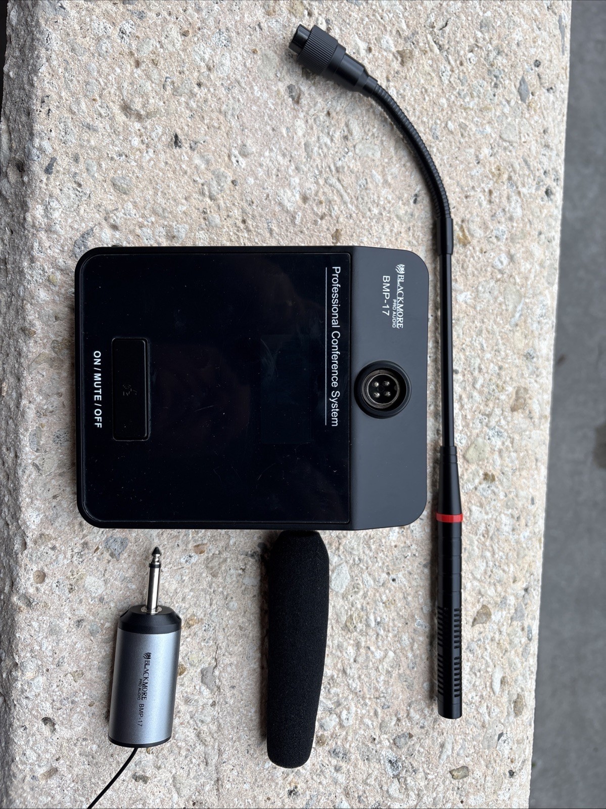 black more pro audio bmp 17 wireless microphone system