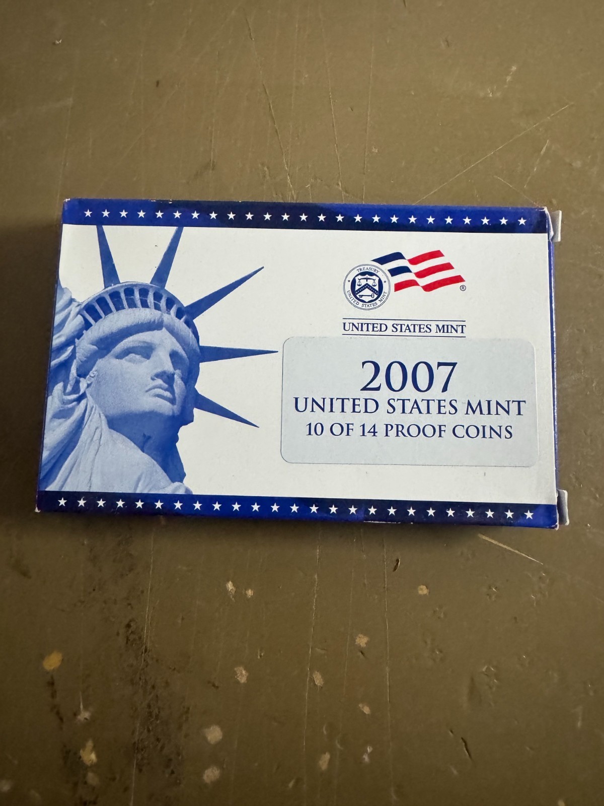 2007 10 Coin Proof Set OGP W/COA
