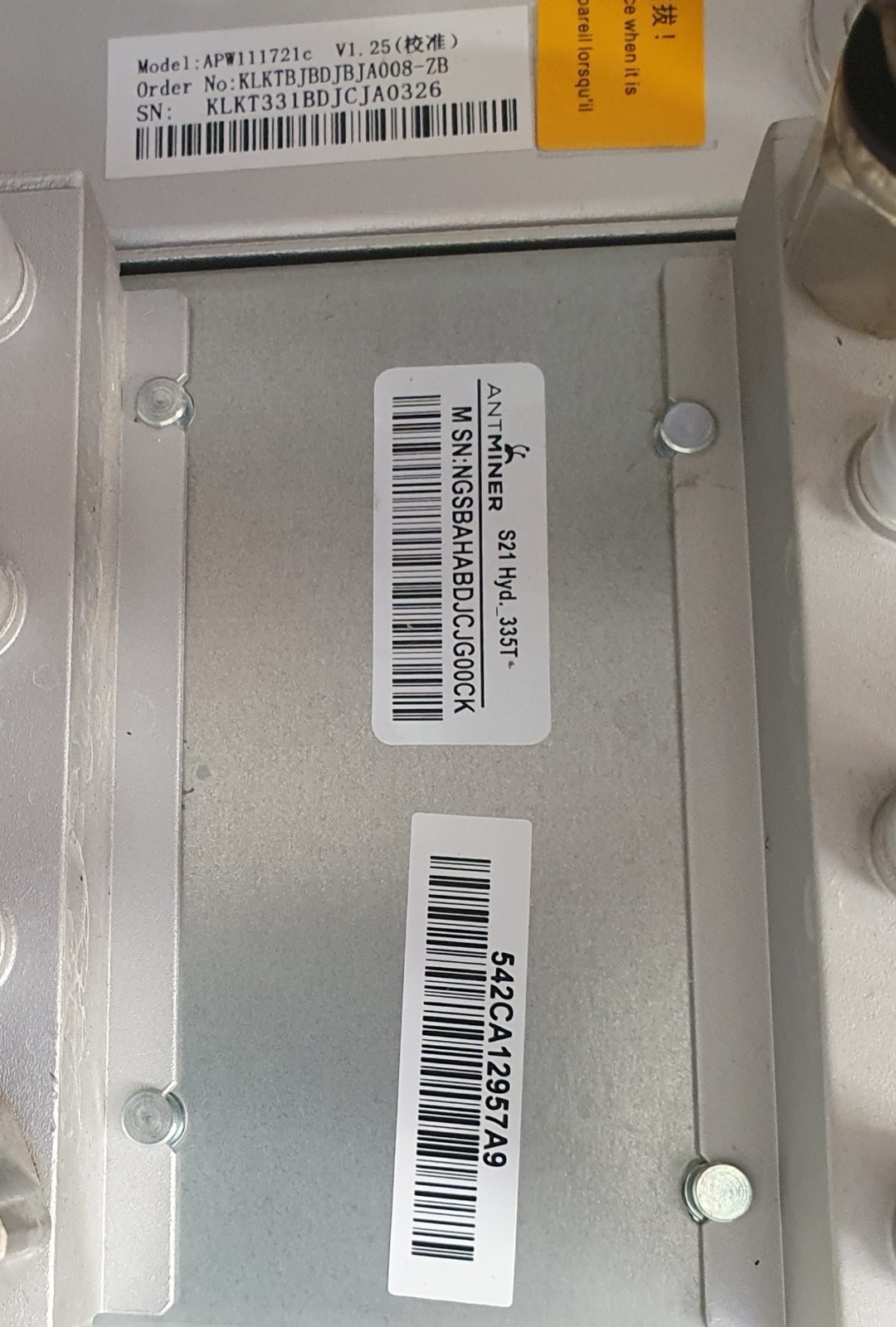 Antminer S21 Hydro 335Th