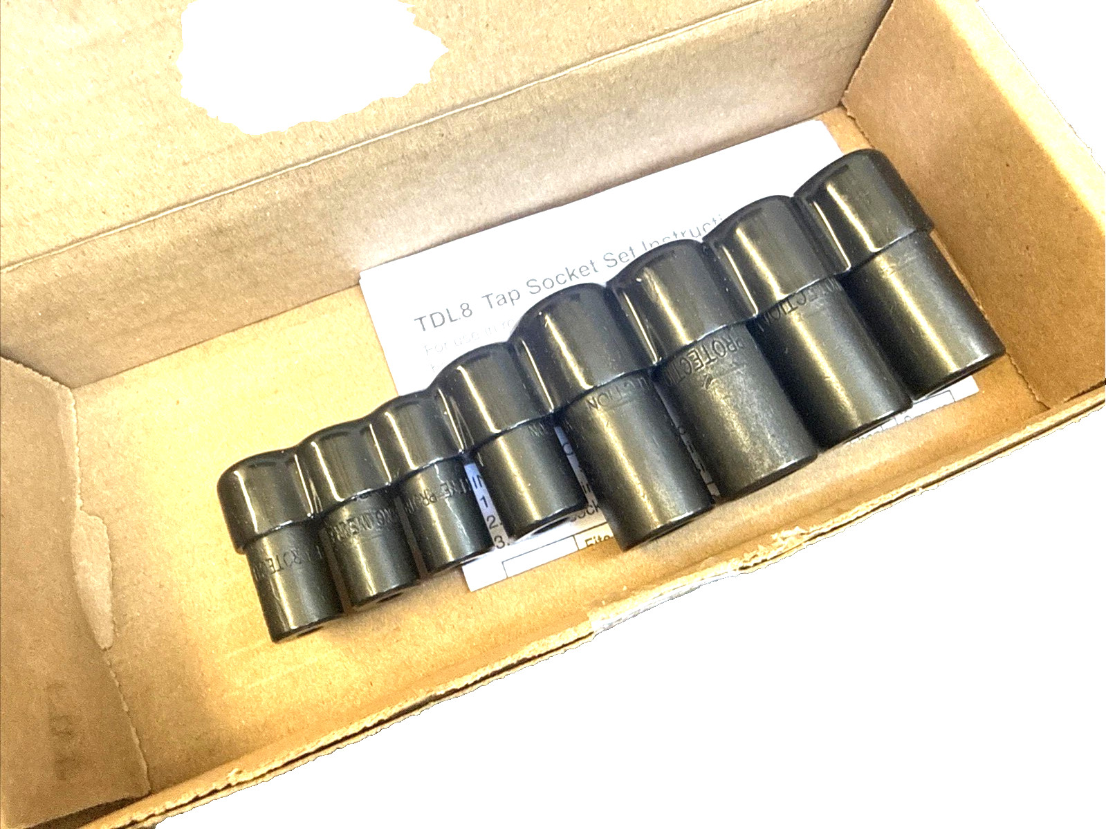 NEW Blue-Point by Snap-on™ 8-piece 1/4" 3/8" Drive Tap Socket Set TDL8