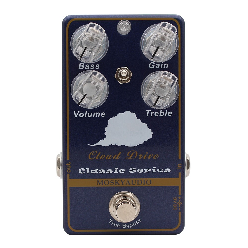 Mosky Hand-wired Professional Overdrive Booster Guitar Effects Pedal
