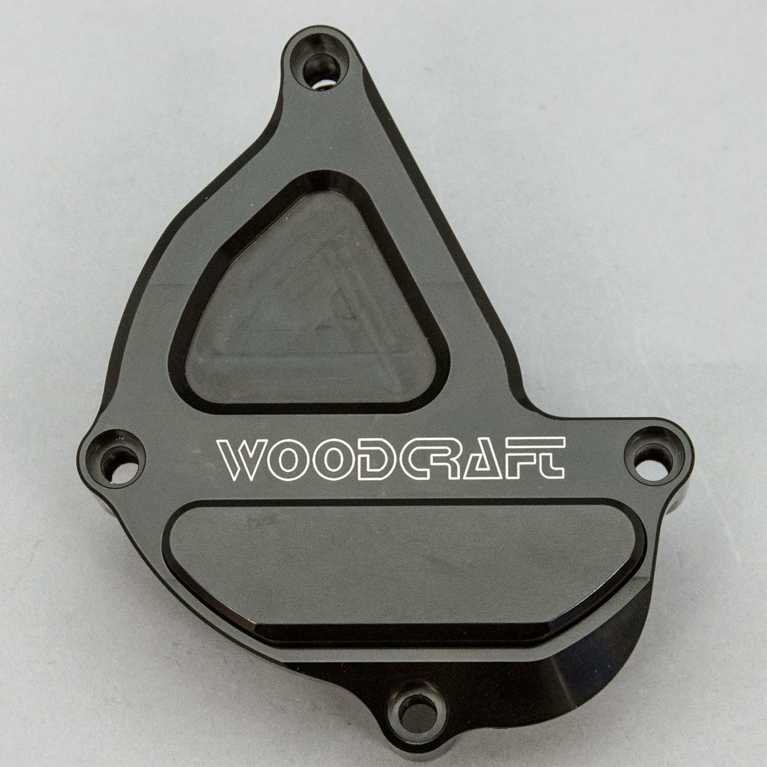 YAMAHA 2018-26 MT-10 WOODCRAFT IGNITION TRIGGER COVER ENGINE PROTECTOR BLACK PAD