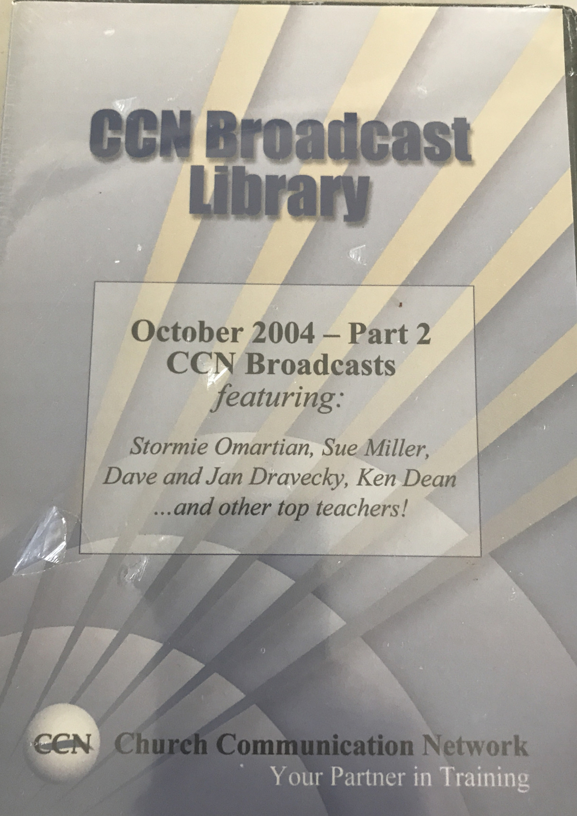 CCN Broadcast Library Oct 2004 Part 2 DVD Set Stormie Omartian New Sealed.