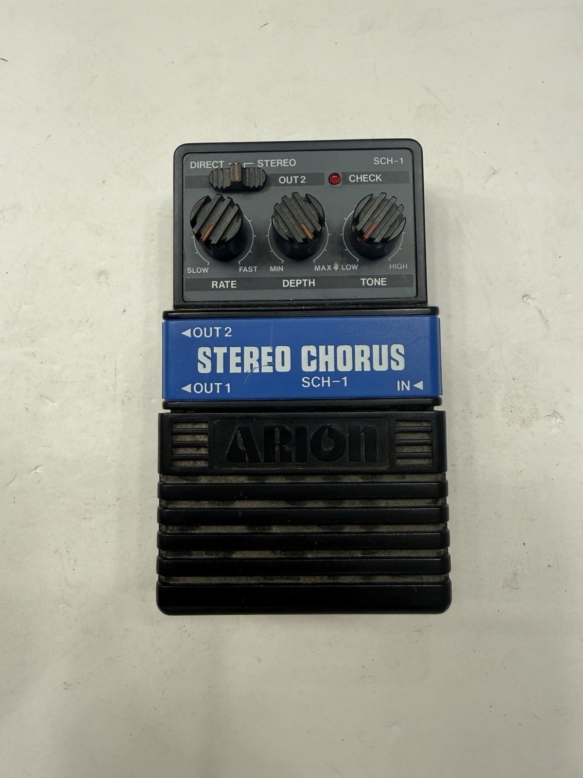 Arion SCH-1 Stereo Chorus Analog Vintage Guitar Effect Pedal MIJ Japan
