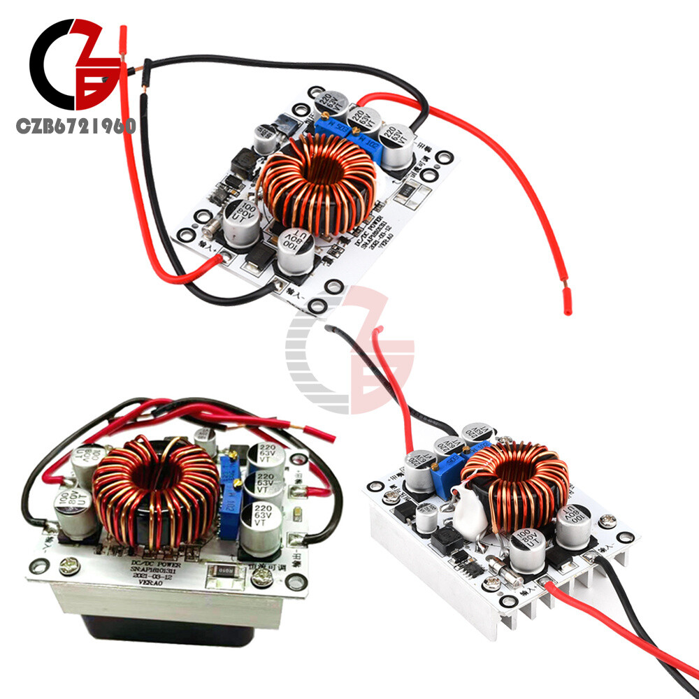 10-70V to 5-58V 50W DC Buck-Boost Constant Voltage Adjustable LED Power Module