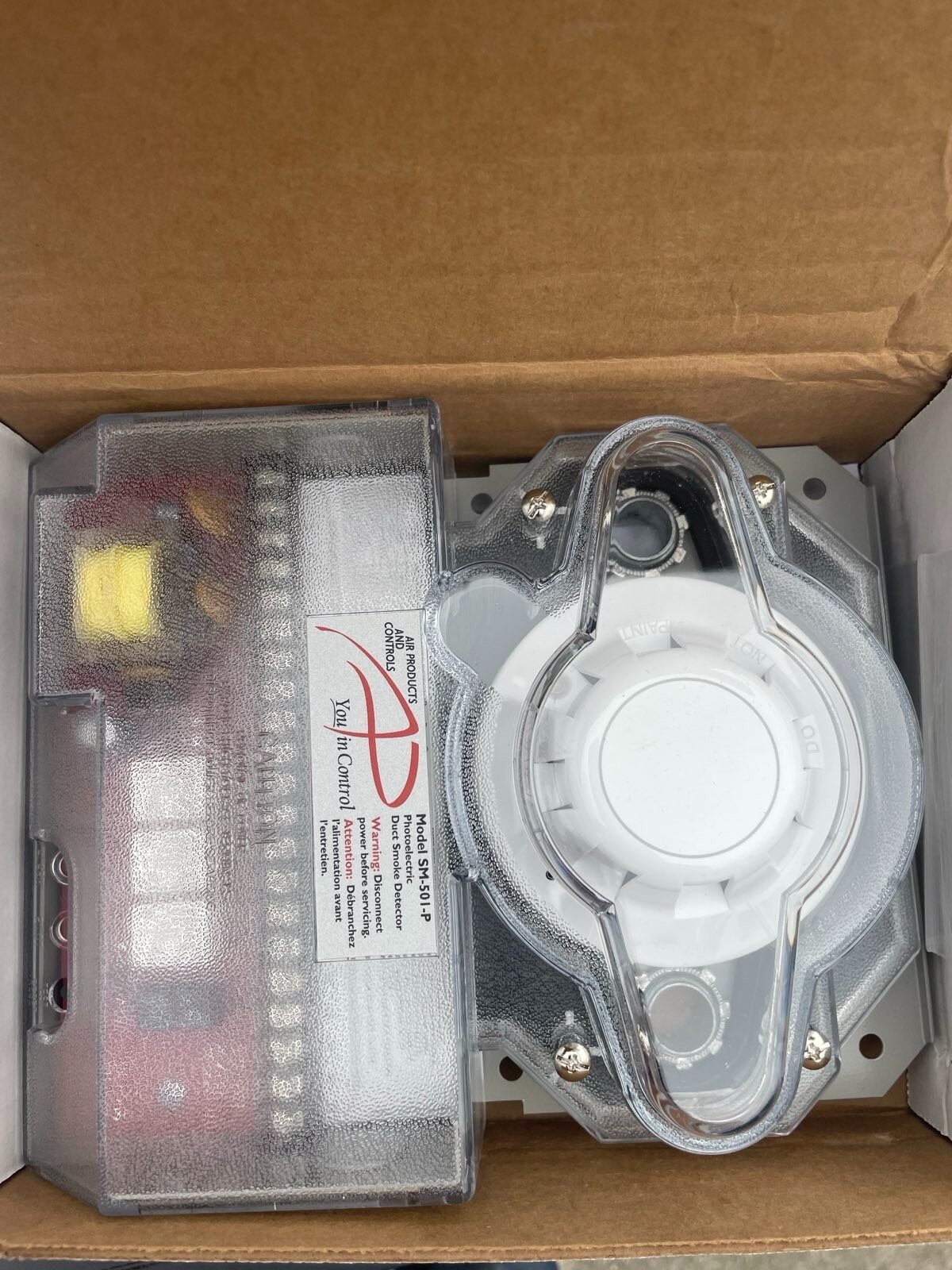 Grainger 4 Wire Conventional Duct Smoke Detector/ 45JU44