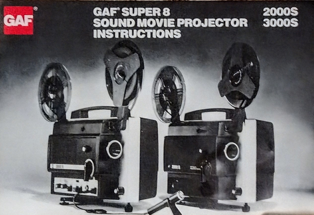GAF 3000 S Super 8 Sound Movie Projector