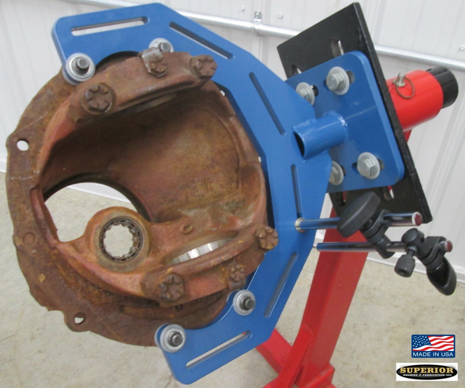 9" Ford Rear Axle Third Member Center Section Holding Fixture For Engine Stand