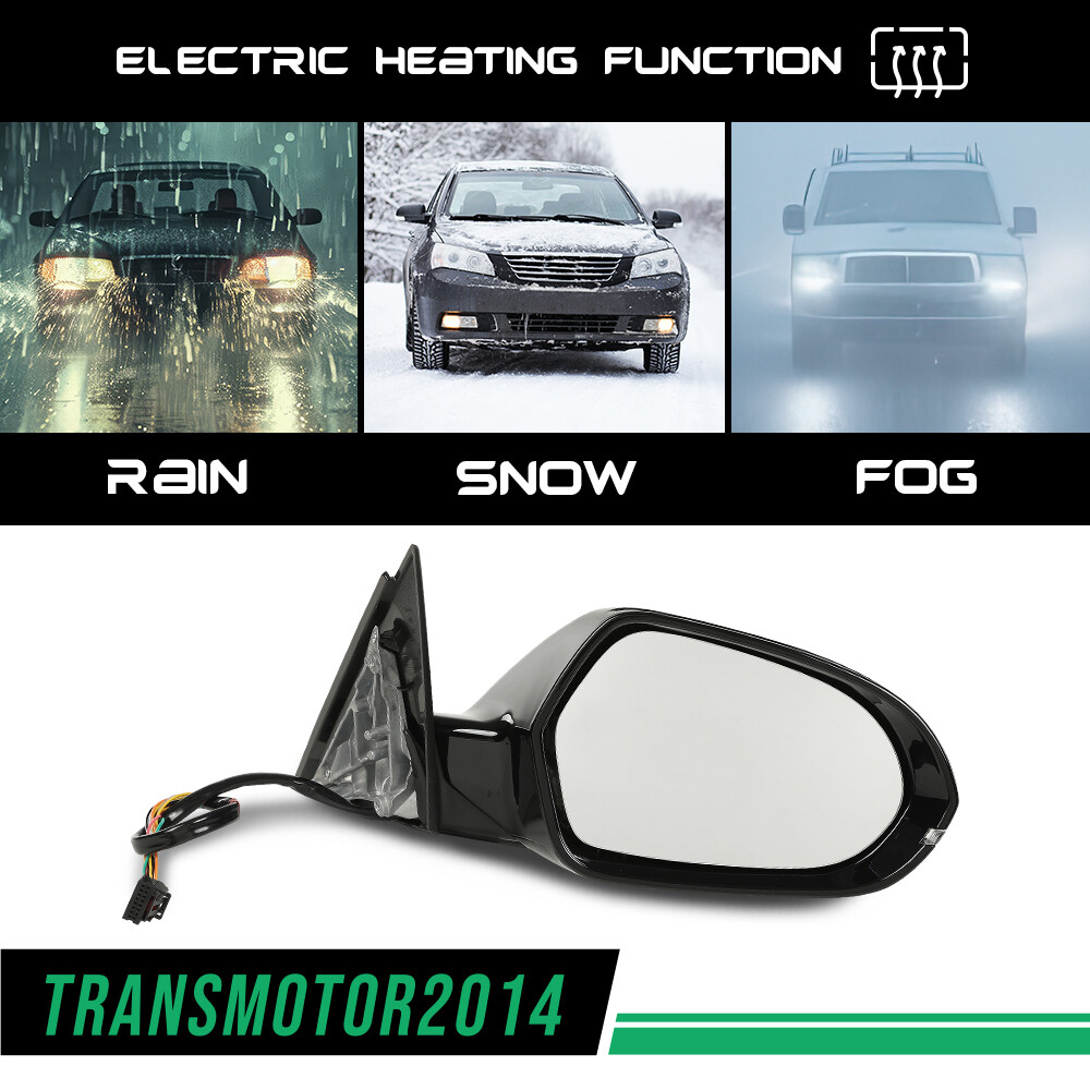 Passenger Side Mirror Signal Power Folding RH Fit For 2012-2018 Audi A6 Memory