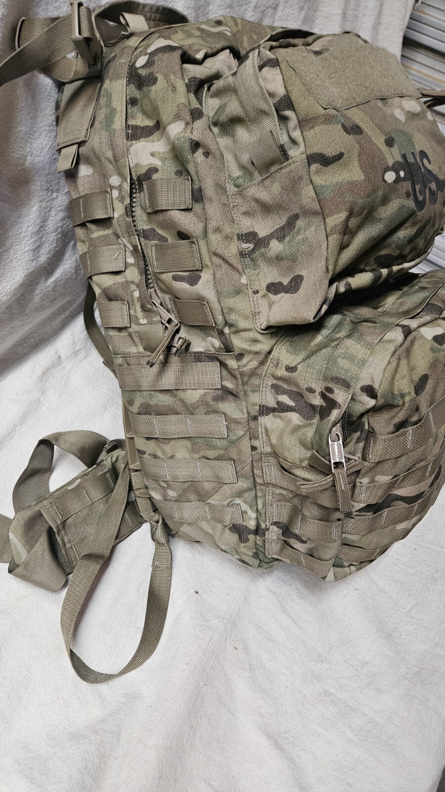 USGI Medium Rucksack Molle II OCP Ruck Backpack Complete Assembly