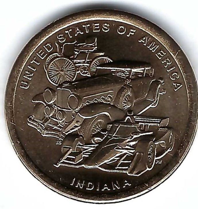 2023-P Philadelphia $1 Coin for American Innovation Indiana Series!