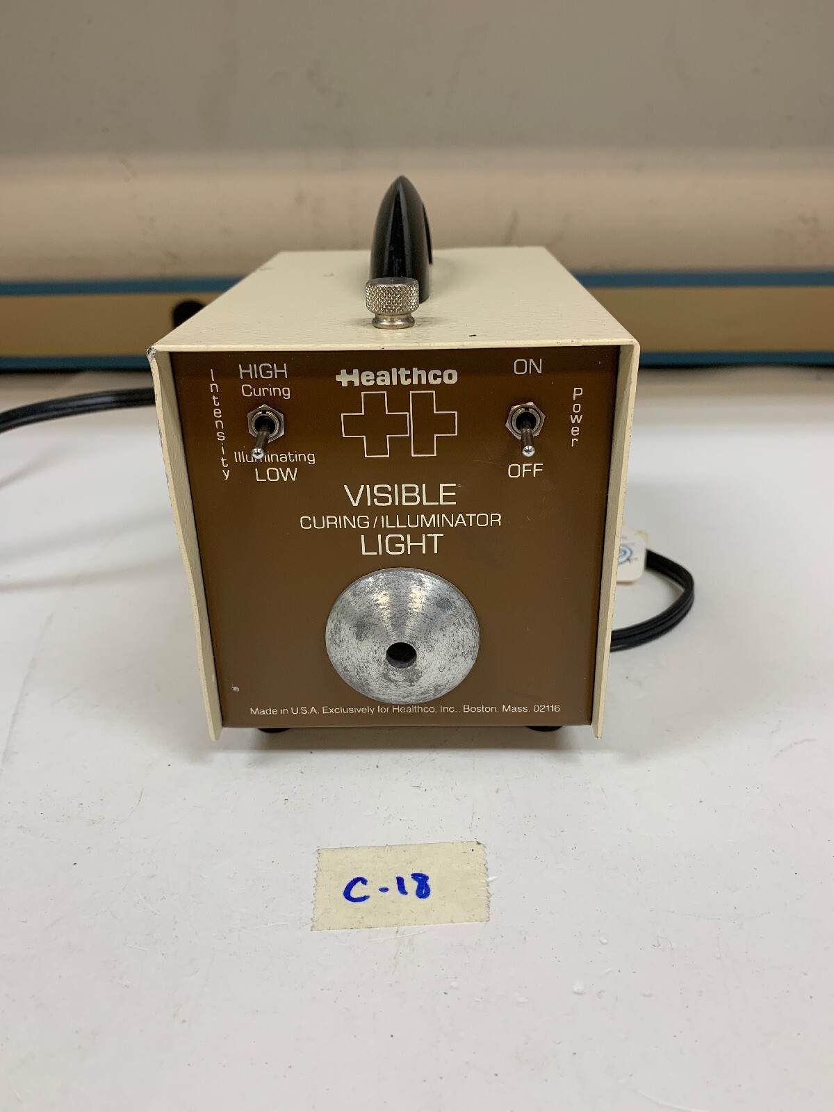 Healthco Visible Curing/Illuminator Light In Working Condition Fast Shipping!