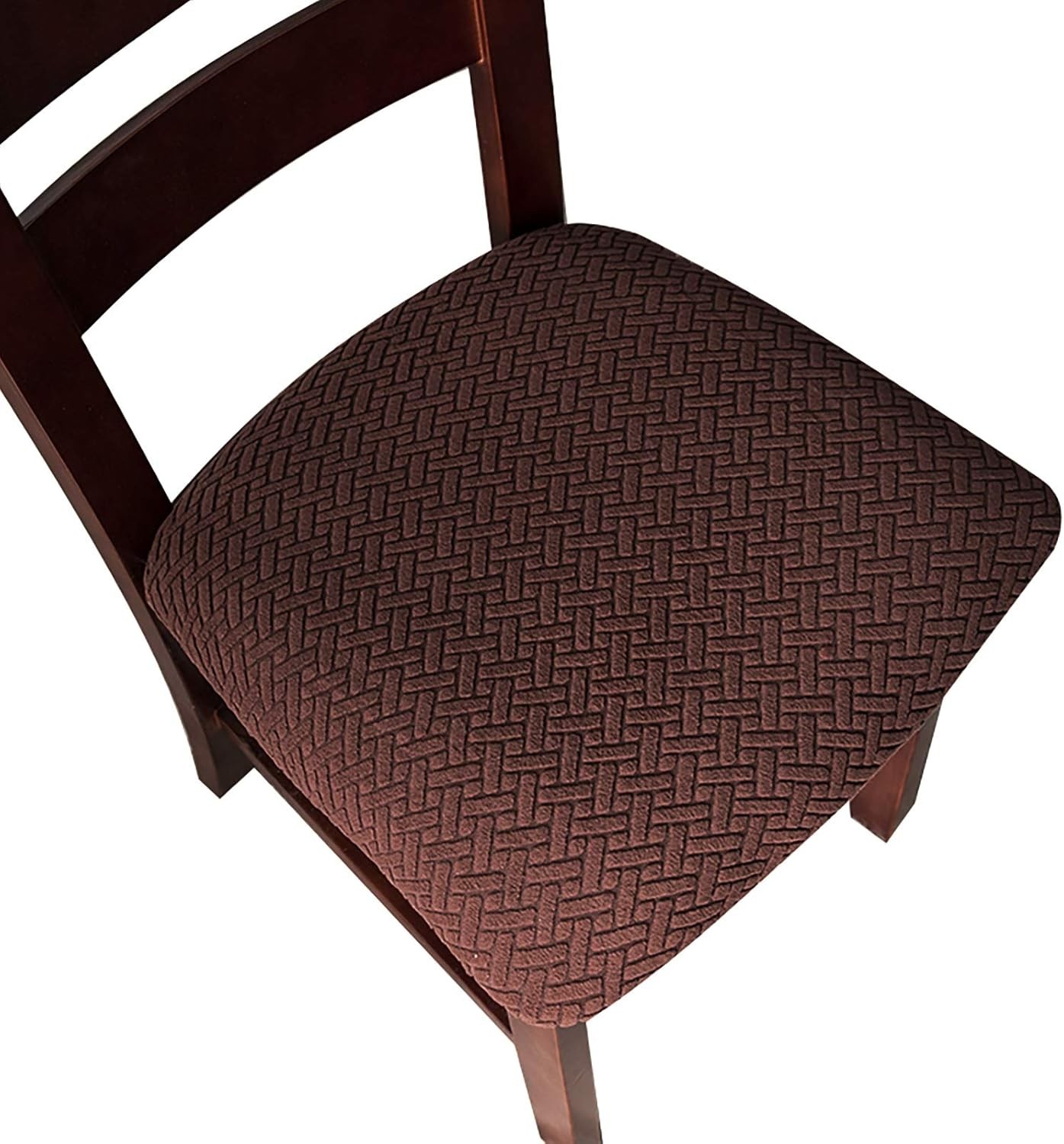 Seat Covers for Dining Room Chair Seat Slipcovers Kitchen Chair Covers (6 Pcs)