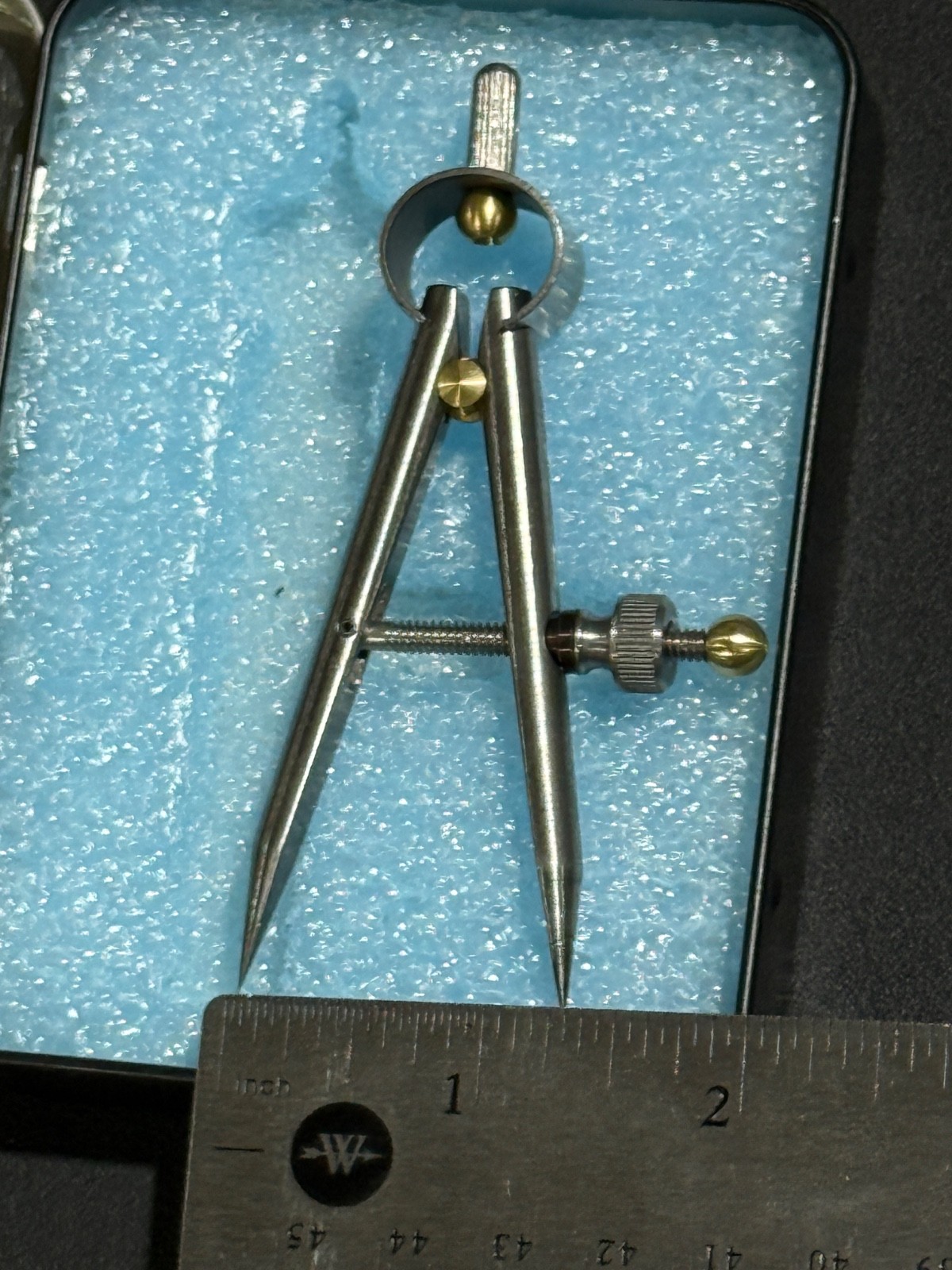 3" Solid Carbide Tipped Precision Divider / marking tool
