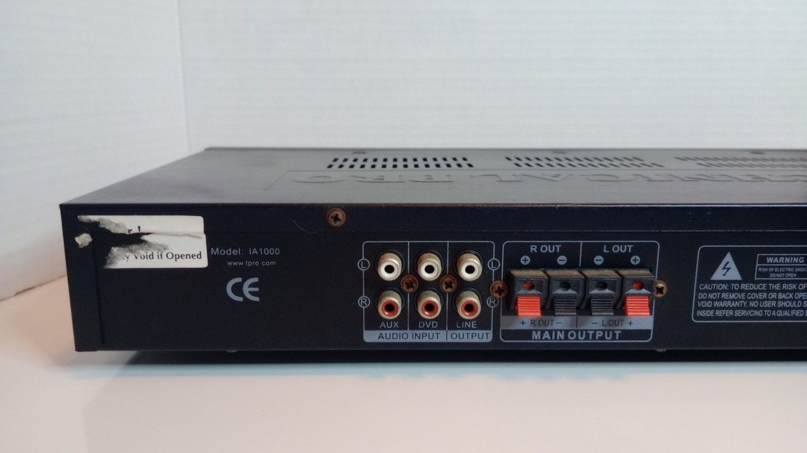 Technical Pro Integrated 1000 Watts Amplifier w/ USB, SD Card (Read Description)