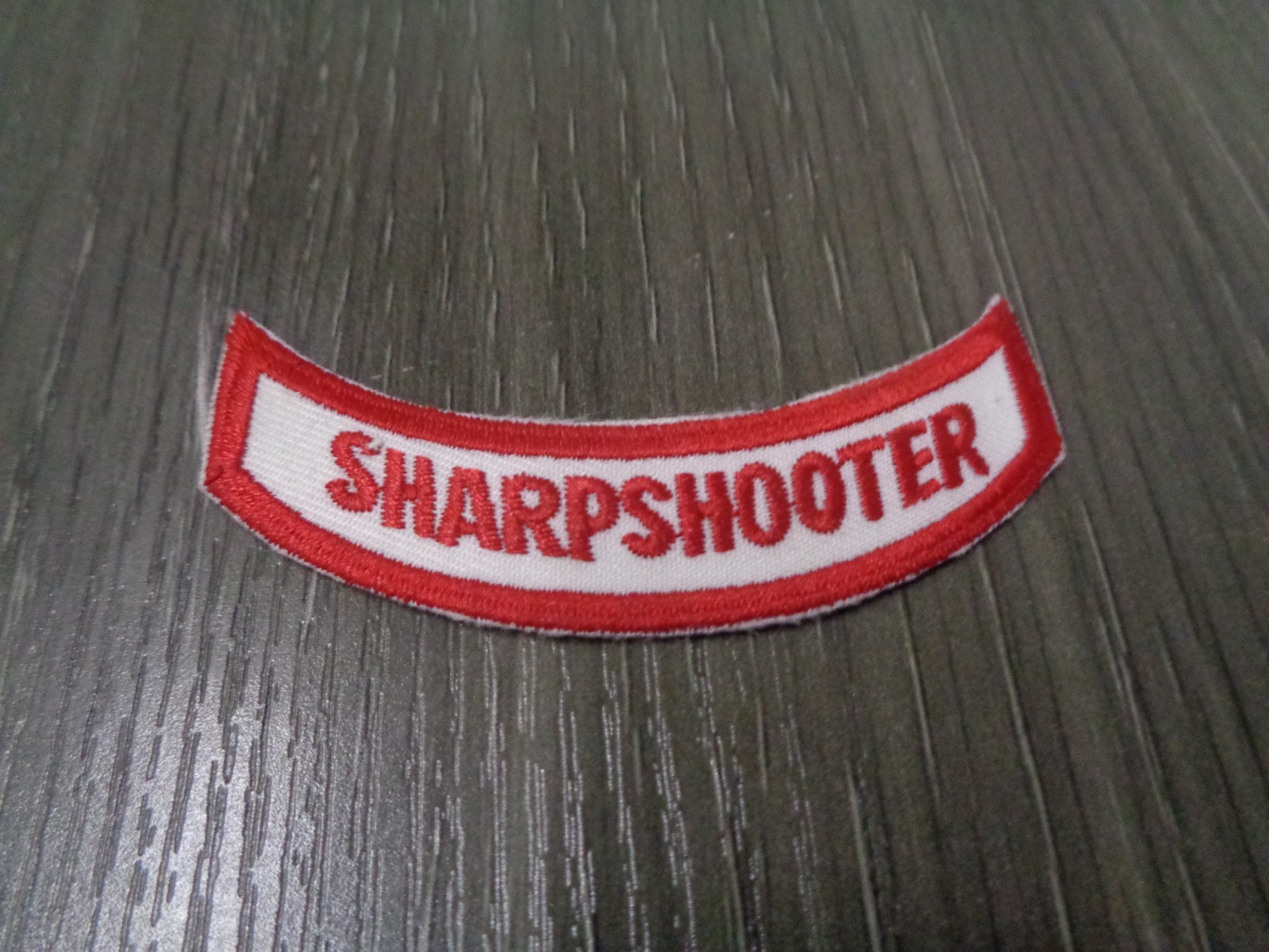 Vintage NRA Sharpshooter Qualification Rocker or Tab Patch
